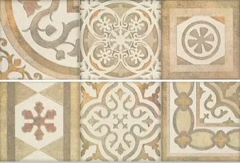 Декор Ros. Composicion retro II arena 30x90 30х90