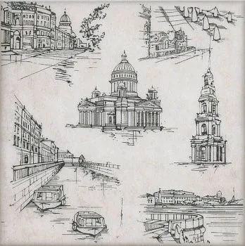 Декор STG\A536\5261 Марчиана SpB