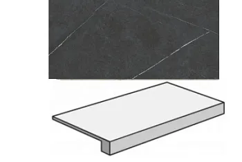 Ступень фронтальная Metropolis Imperial Black Scalino Front Nat (620070002179) 33x120