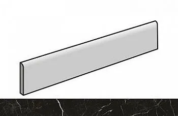 Плинтус 610130004650 Allure Imperial Black Battiscopa