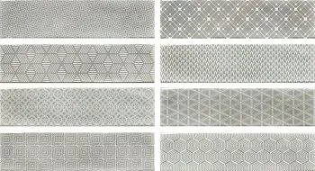 Настенная плитка DECOR OPAL GREY (8 видов) (78795259) 