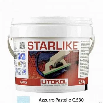 Litochrom Starlike C 530 голубой пастельный (2,5 кг)