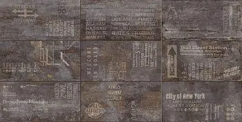 Декор Flatiron Dec Black nat ret