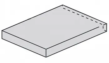 Угловая ступень ESSENCE OAK SCAL.60 ANG.SX левая