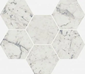 Мозаика Charme Extra Carrara Mosaico Hexagon (620110000065)