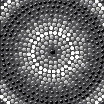 Декор напольный Punto черный (PU6G232)