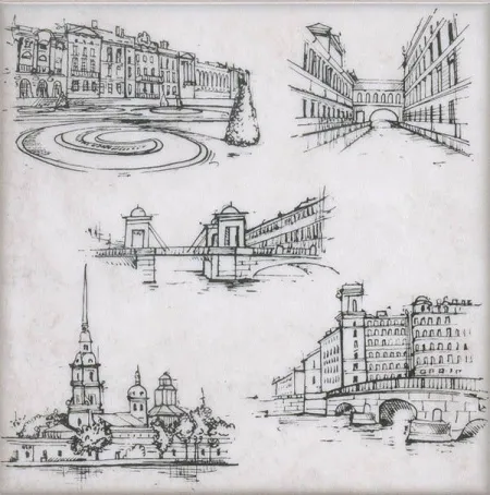 Декор STG\A593\5261 Марчиана SpB (изображение)