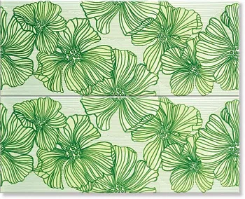 Декор A1457/7000 Челси зеленый