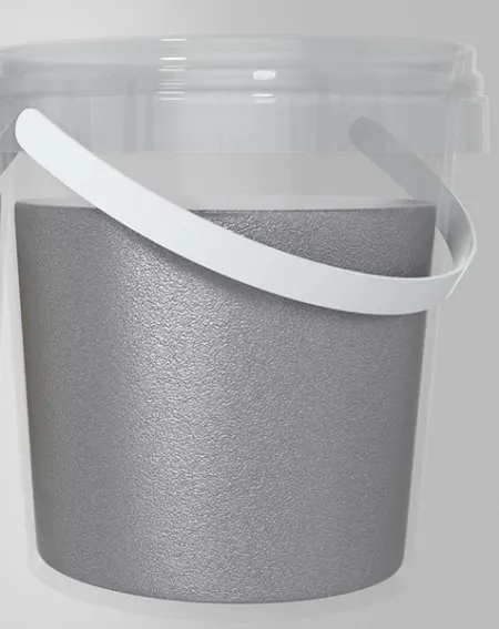 Добавка цветная металлизированная "KERATEKS GLITTER" серебро 75 гр. (изображение)