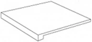 Ступень угл. левая Marvel Gems Terrazzo White Scalino Ang. Sx (AS8Y)