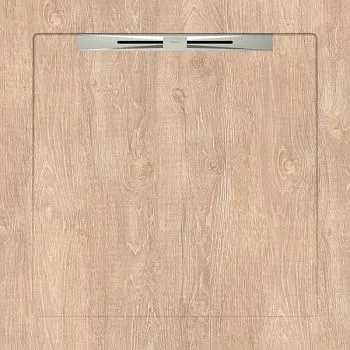 Керамический душевой поддон OAKWOOD LIGHT BROWN - SLOPE LINE 90