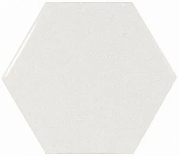 Настенная плитка SCALE HEXAGON WHITE (21911)