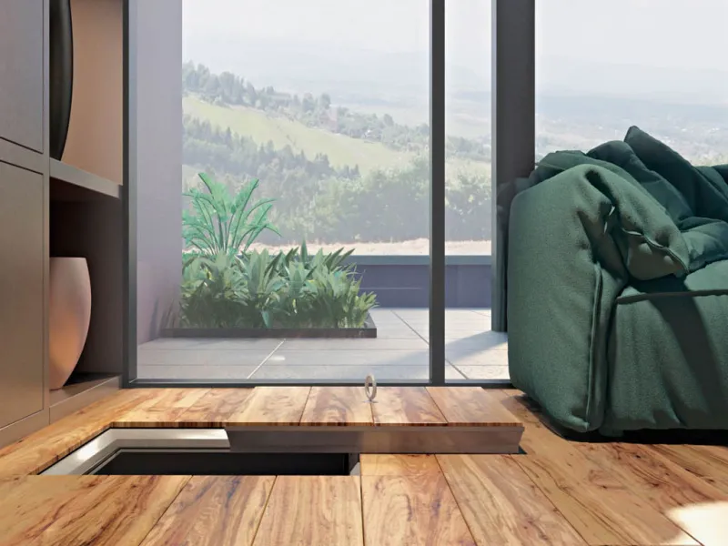 Аксессуары Сантехнический люк под плитку ИНСПЕКТОР от производителя Alkraft –  фото