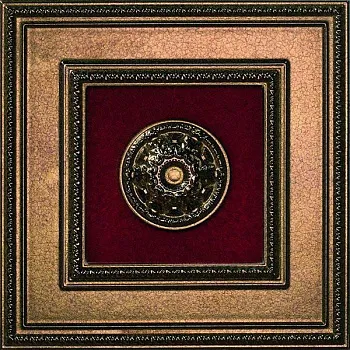 Декор LIRICA BORDEAUX FORMELLA CON BORCHIA