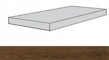 Ступень угловая 620070001371 Eligo Mahogany Scal.120 Ang Dx правая