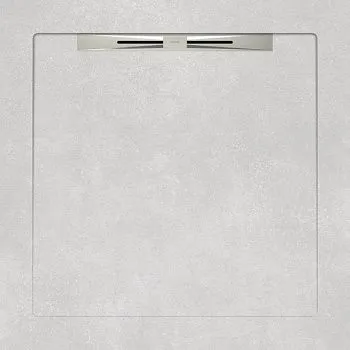 Керамический душевой поддон MORN GREY - SLOPE LINE 90