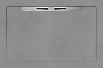 Керамический душевой поддон ARC GREY SLOPE NOVA LINE 80X120