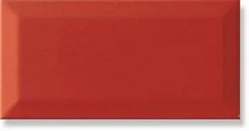Плитка Rojo Brillo Bisel