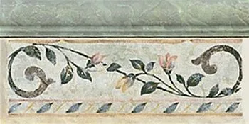 Бордюр AMBRE DI SOANNE ROSAI B (mix) Cenefa Acquamarina