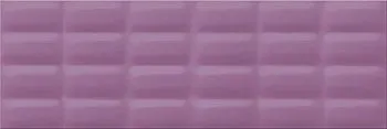 Настенная плитка Vivid Colours Violet Glossy Pillow Structure (O-VVD-WTU221)