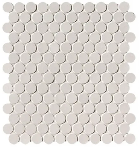 Мозаика Milano&Floor Bianco Round Mos.Matt (fNSV) (изображение)