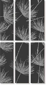 CR6_341 Панно DANDELION NOIR COMP.6