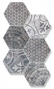 Напольный декор Alchimia ARS MIX 2 BIANCO NERO