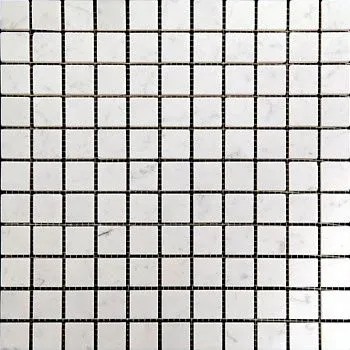 Мозаика мрамор Adriatica M088-25P (Carrara) полированная (25x25)