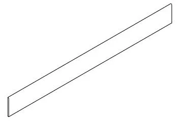 Плинтус BATTISC.AZUL MACAUBA 6mm RTT (87202)