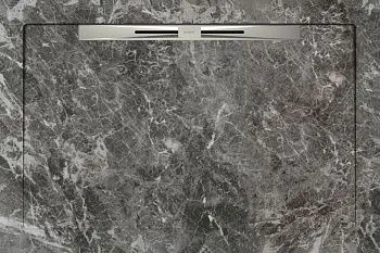 Керамический душевой поддон FIORI DI PESCA GREY - SLOPE NOVA LINE