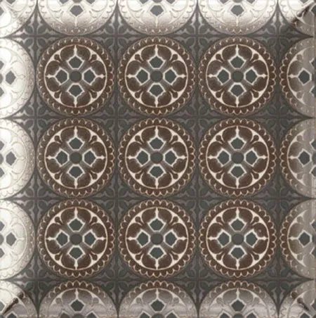 Декор настенный Decor HD Effects Metal Black (изображение)