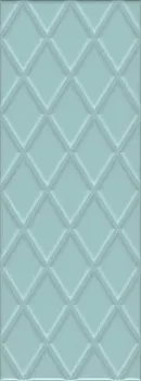 Настенная плитка Спига 15140 голубой структура