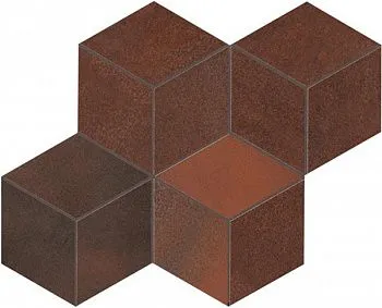Мозаика Blaze Corten Mosaico Esagono Lapp (A0UM)