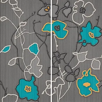 Настенная плитка CRDC DK1 36DG Flower Grigio