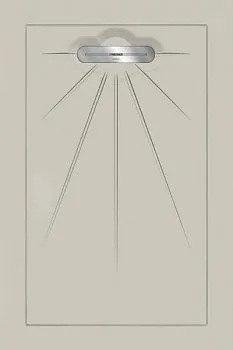 Керамический душевой поддон SERENA GREY - MULTI LINEAR MASSIVE