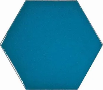 Настенная плитка SCALE Hexagon Electric Blue (23836)