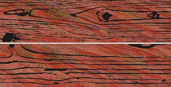 Декор LIST.LACCHE LEGNI ROSSO (комп. 2шт)