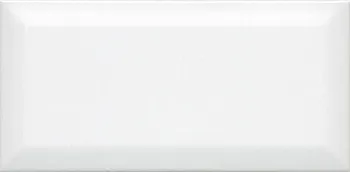 Настенная плитка Бланше 19040 белый грань