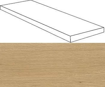 Угловая ступень 620070001154 Verity Natural Scalino Angolare SX левая