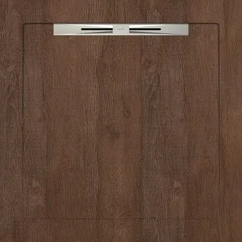Керамический душевой поддон OAKWOOD RED BROWN - SLOPE LINE 90