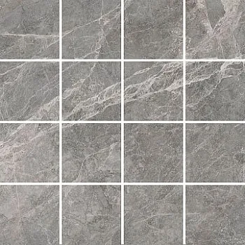 (Vitra) Мозаика Marmostone K9513768R001VTE0 Темно-серый Матовый R10B Ректификат