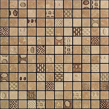 Нат.камень CHANDRA TRAVERTINO CHIARO PATINE 2 (2.5x2.5)