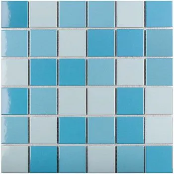 Мозаика Light Blue Mix Glossy (WB43388) (48x48)