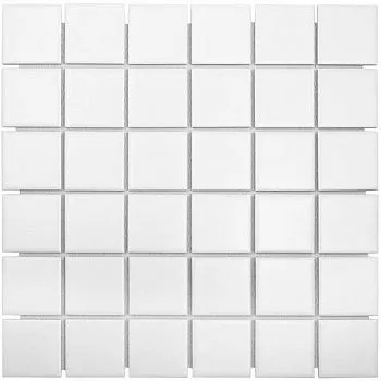 Мозаика White Matt (WB31000/ID1005) ( 48x48)