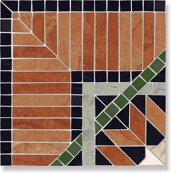 Декор Via Appia Cant. Corfu Multicolor