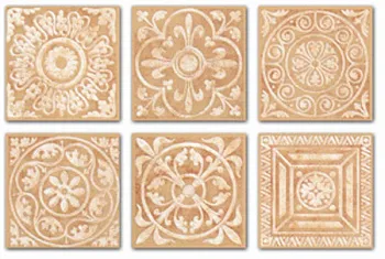 Декор D1294/TU0600 Сонет карамель