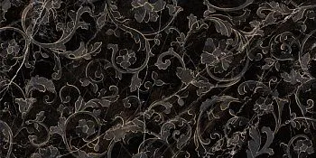 Декор DECORO FLOREALE NERO