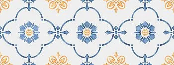 Настенная плитка 15052 Сорренто орнамент