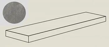 Ступень угловая BLEND CONC.ANG.TOP SX GREY RET левая (PF60006954)