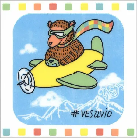 Настенный декор NT\A143\5009 Большое путешествие Везувий (изображение)